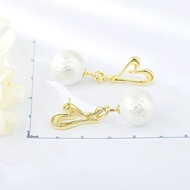 Picture of Unusual Classic Gold Plated Dangle Earrings