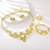 Picture of Latest Big Zinc Alloy 4 Piece Jewelry Set