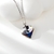 Picture of Famous Swarovski Element Zinc Alloy Pendant Necklace