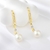 Picture of Delicate Gold Plated Dangle Earrings with Speedy Delivery