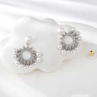 Picture of Luxury Cubic Zirconia Dangle Earrings with Fast Delivery