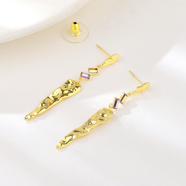 Picture of Classic Artificial Crystal Dangle Earrings with Fast Shipping