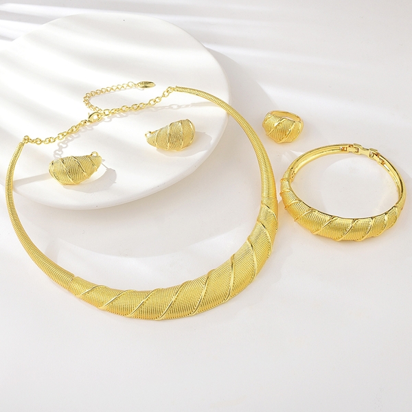 Picture of Stylish Big Zinc Alloy 4 Piece Jewelry Set