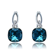 Picture of Quality Zinc Alloy Artificial Crystal Dangle Earrings