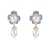 Picture of Featured Blue Luxury Dangle Earrings with Full Guarantee