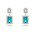 Picture of Nickel Free Gold Plated Cubic Zirconia Dangle Earrings with Easy Return