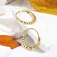 Picture of Popular Small Gold Plated Small Hoop Earrings