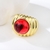 Picture of Bling Big Resin Fashion Ring