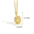 Picture of Shop Gold Plated Copper or Brass Pendant Necklace with Wow Elements