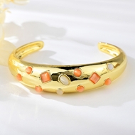 Picture of Zinc Alloy Big Fashion Bangle at Super Low Price