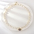 Picture of Low Price Gold Plated White Short Chain Necklace from Trust-worthy Supplier