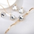 Picture of Bulk Zinc Alloy White 4 Piece Jewelry Set Exclusive Online