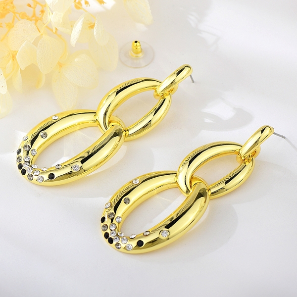 Picture of Inexpensive Gold Plated Medium Dangle Earrings from Reliable Manufacturer