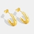 Picture of Delicate Gold Plated Stud Earrings with Speedy Delivery