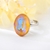 Picture of Origninal Swarovski Element Zinc Alloy Adjustable Ring