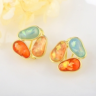 Picture of Classic Resin Stud Earrings Wholesale Price