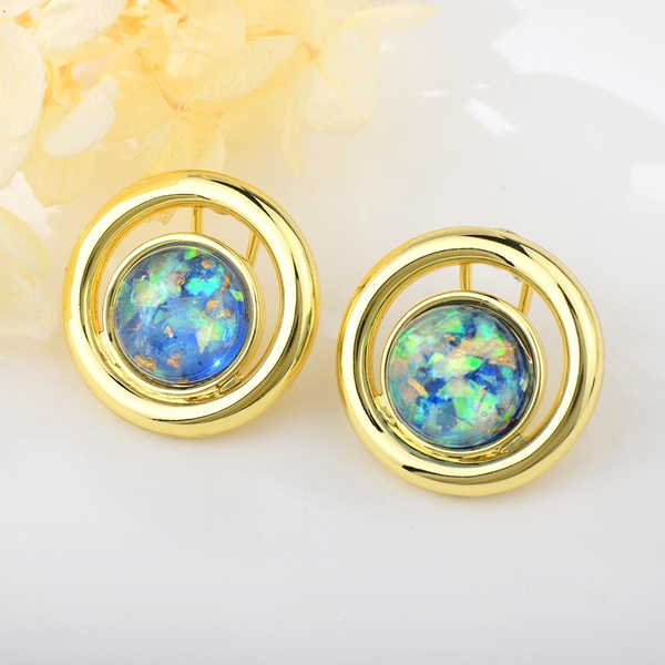 Picture of Zinc Alloy Resin Stud Earrings Online