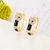 Picture of Nickel Free Gold Plated Luxury Big Hoop Earrings with No-Risk Refund