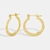 Picture of Filigree Small Delicate Small Hoop Earrings