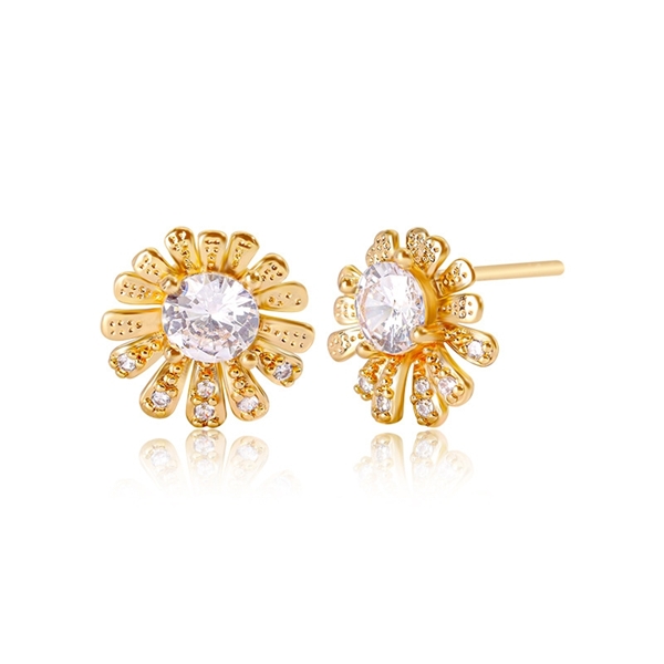 Picture of Delicate White Stud Earrings at Super Low Price