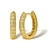 Picture of Wholesale Gold Plated Delicate Huggie Earrings with No-Risk Return