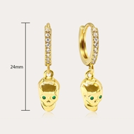 Picture of Trendy Gold Plated Delicate Dangle Earrings with No-Risk Refund