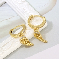 Picture of Fancy Medium White Dangle Earrings