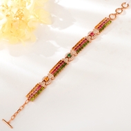 Picture of Wholesale Rose Gold Plated Delicate Fashion Bracelet with No-Risk Return