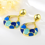 Picture of Fancy Big Zinc Alloy Dangle Earrings