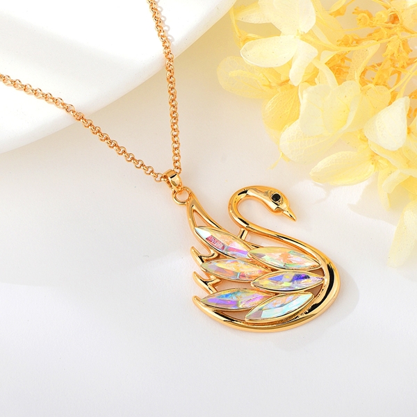 Picture of Eye-Catching Colorful Swarovski Element Pendant Necklace with Member Discount