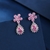 Picture of Luxury Cubic Zirconia Big Stud Earrings with Full Guarantee