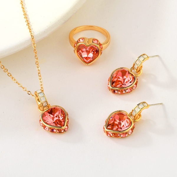 Picture of Fashion Swarovski Element Party 3 Piece Jewelry Set