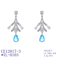 Picture of Best Cubic Zirconia Party Dangle Earrings