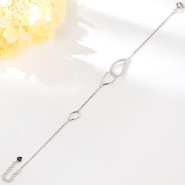 Picture of Origninal Irregular Platinum Plated Fashion Bracelet