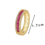 Picture of Impressive Red Party Fashion Ring with Beautiful Craftmanship