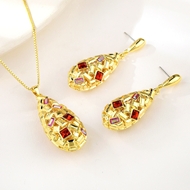 Picture of Filigree Geometric Classic 2 Piece Jewelry Set