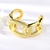 Picture of Bling Party Gold Plated Fashion Bangle