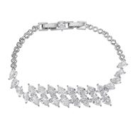 Picture of Bulk Platinum Plated Party Fashion Bracelet at Super Low Price